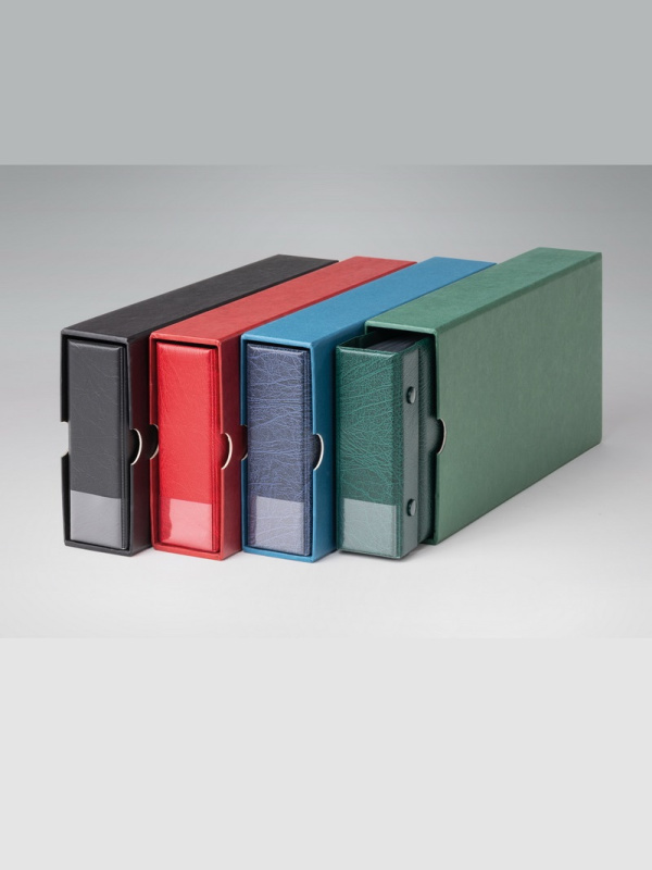 Альбом FDC для больших конвертов первого дня, удлиненный. Зелёный. Prinz, 5001