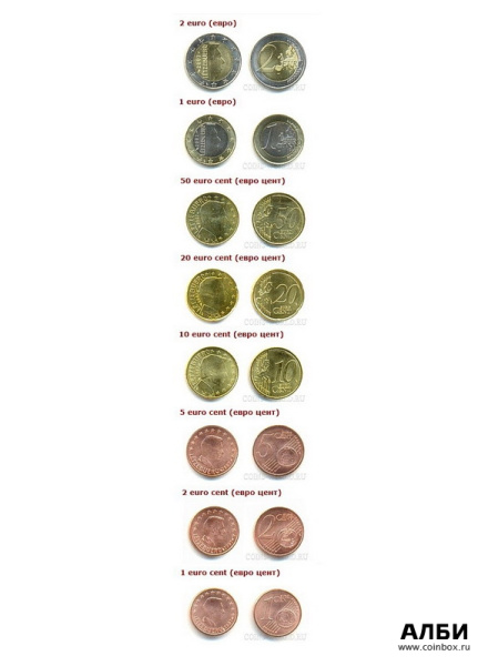  Планшет S (234х296х12 мм) для наборов монет Евро (Euro), тёмно-бордовый