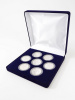 Футляр (169х169х39 мм) на 7 монет в капсулах (диаметр 44 мм)