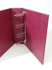 Альбом толстый формата ГРАНДЕ (Россия) из искусственной кожи, без листов. Бордовый