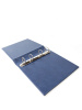 Альбом формата НУМИС (Россия) из искусственной кожи, без листов. Синий