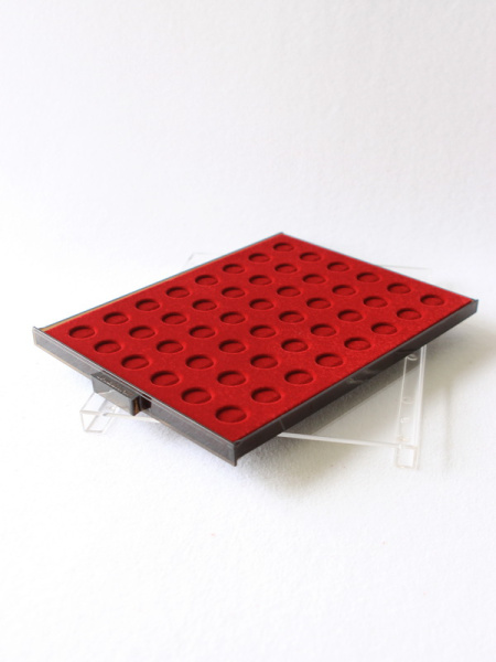  Кассета МВ для монет d-22 мм, светло-бордовый