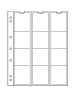 Лист-обложка для монет NUMIS 44 (193х217 мм) из прозрачного пластика на 12 ячеек (47х48 мм). Диаметр 44 мм. Leuchtturm, 315584/1
