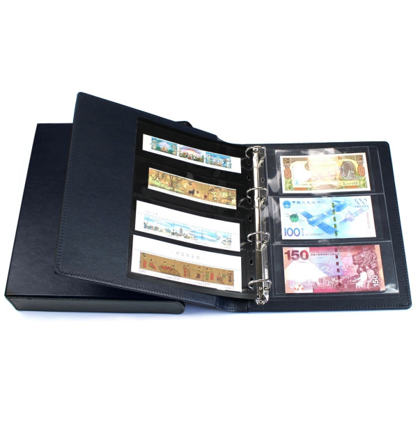 Альбом J3.0 VARIO-Classic (без листов) + шубер (защитная кассета). Синий. PCCB MINGT, 810460