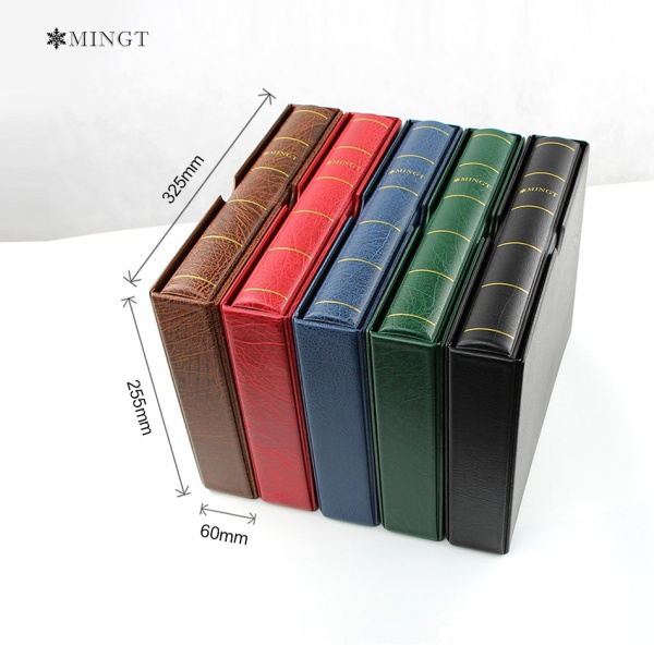 Альбом J3.0 VARIO-F (без листов) + шубер (защитная кассета). Коричневый. PCCB MINGT, 810461