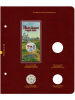 Альбом для памятных монет России из недрагоценных металлов. Том 3. Формат «Коллекционер». Альбо Нумисматико, 204-23-12 (204-22-12)
