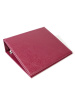 Альбом толстый формата ГРАНДЕ (Россия) из искусственной кожи, без листов. Бордовый