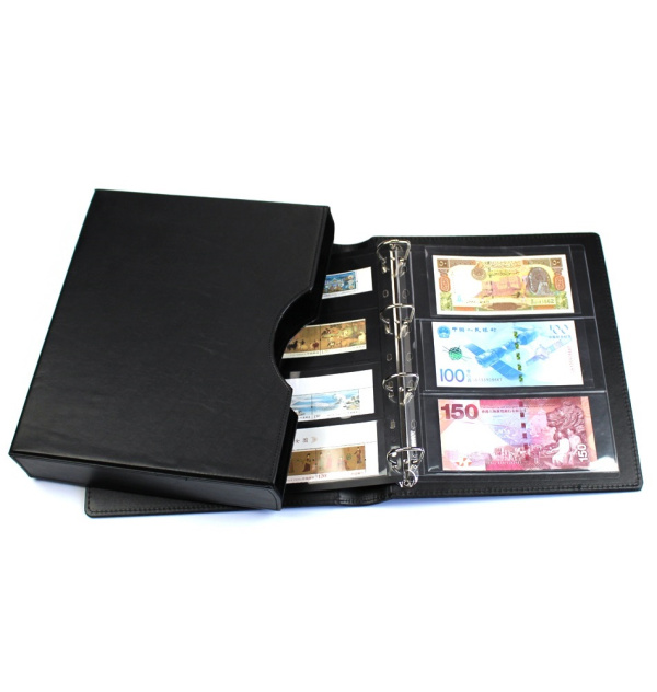 Альбом J3.0 VARIO-Classic (без листов) + шубер (защитная кассета). Чёрный. PCCB MINGT, 810460